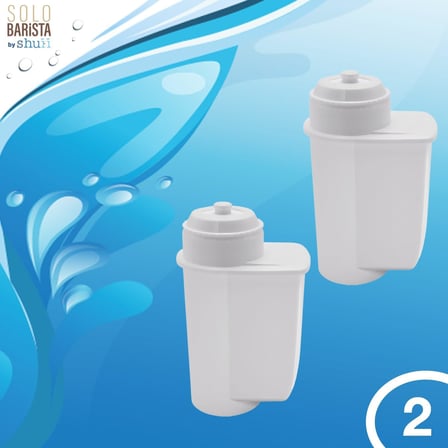 Pure Kafe Bs012 Kahve Makinesi Su Filtresi 2 Adet - Siemens Brita Intenza TZ70033A Uyumlu, EQ Serisi ve Bosch Otomatik Kahve Makineleri için