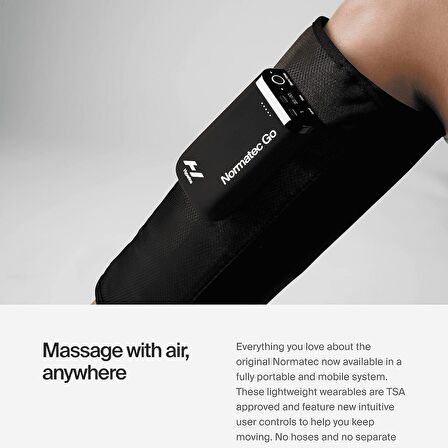 Hyperice Normatec Go Calf - Kurtarma Sistemi - Bacak Masaj Aleti