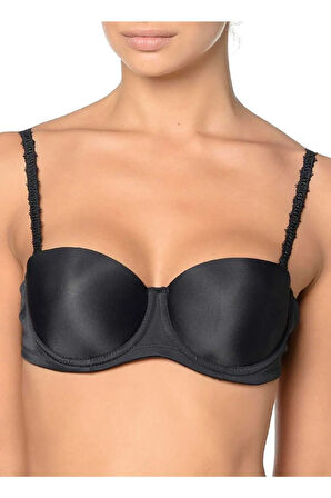 2550 Desteksiz Şeffaf Straplez Bra Sütyen