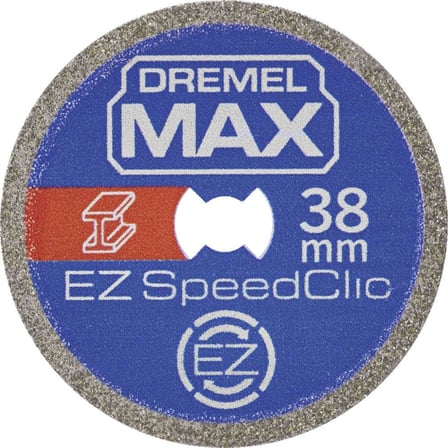 Dremel SC545DM MAX EZ SpeedClic Yüksek Performanslı Elmas Kesme Diski 38 mm