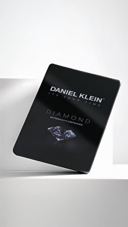 Daniel Klein Pırlanta Taşlı Çelik Kordon 3 Atm Suya Dayanıklı Özel Tasarım Kadın Kol Saat+Bileklik VS.BLKT.0354