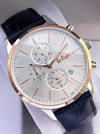 Lee Cooper 3 Atm Suya Dayanıklı Özel Tasarım Erkek Kol Saati VS.BLKT.0366