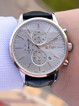 Lee Cooper 3 Atm Suya Dayanıklı Özel Tasarım Erkek Kol Saati VS.BLKT.0366