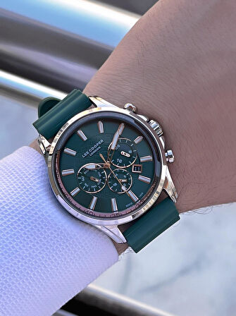 Lee Cooper 3 Atm Suya Dayanıklı Özel Tasarım Erkek Kol Saati VS.BLKT.0500