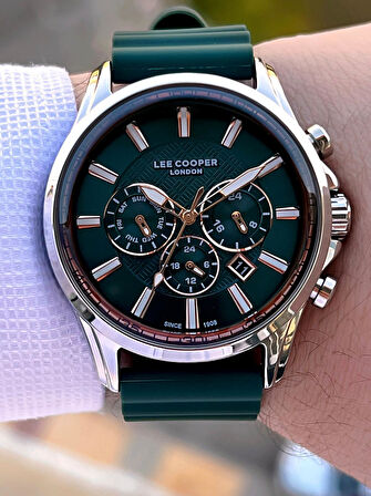 Lee Cooper 3 Atm Suya Dayanıklı Özel Tasarım Erkek Kol Saati VS.BLKT.0500