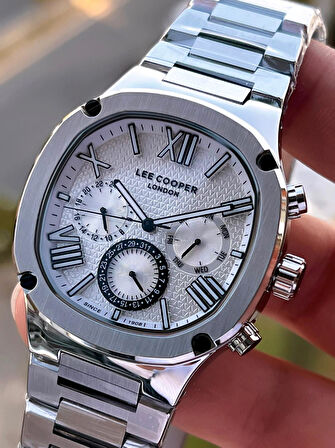 Lee Cooper İtalyan Bileklik Setli 2 Yıl Garantili Suya Dayanıklı Çelik Kordon Renk Atma Yapmaz VS.BLKT.0545