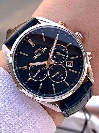 Slazenger İtalyan Bileklik Setli 2 Yıl Garantili Suya Dayanıklı VS.BLKT.0548