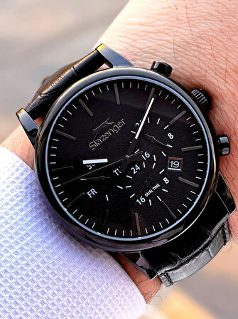 Slazenger İtalyan Bileklik Setli 2 Yıl Garantili Suya Dayanıklı VS.BLKT.0551