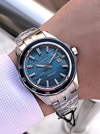 Quantum  İtalyan Bileklik Setli 2 Yıl Garantili Suya Dayanıklı Çelik Kordon Renk Atma Yapmaz VS.BLKT.0575