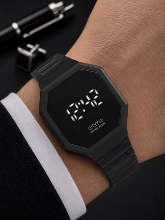 Dijital Led Dokunmatik Ekranlı Suya Dayanıklı 2 Yıl Garantili 3 ATM Unisex Kol Saati VS.BLKT.1105