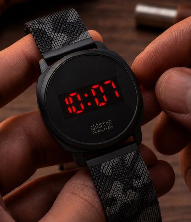 Dijital Led Dokunmatik Ekranlı Suya Dayanıklı 2 Yıl Garantili 3 ATM Unisex Kol Saati VS.BLKT.1108