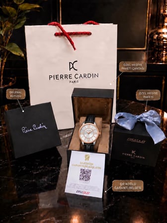 Pierre Cardin Kadın Kol Saati 3 ATM Çelik Kordon Kararma Renk Atma Yapmaz VS.BLKT.1222
