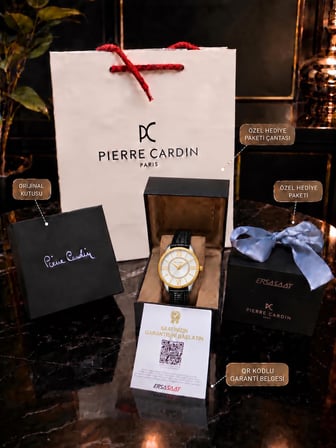 Pierre Cardin Kadın Kol Saati 3 ATM Çelik Kordon Kararma Renk Atma Yapmaz VS.BLKT.1223