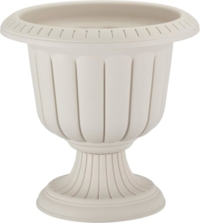 Nergis Saksı 34 * 30 cm 9.8 Litre Dış Mekan Saksı Beyaz