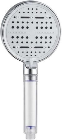 Multi 6 Fonksiyonlu Spa Etkili Filtreli Duş Başlığı Yüksek Basınçlı Su Tasarruflu Klor ve Kireç Önleyici El Duşu, Handshower (Art Deco)