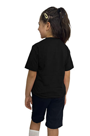 Atatürk Baskılı Kız Çocuk Tişört | %100 Pamuk, Şık ve Rahat