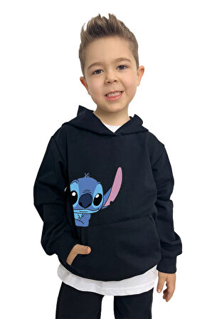 Sevimli Hayvan Baskılı Erkek Sweatshirt – Rahat ve Şık Tasarım
