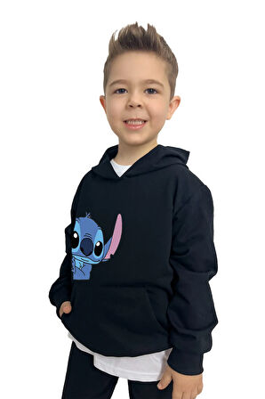 Sevimli Hayvan Baskılı Erkek Sweatshirt – Rahat ve Şık Tasarım