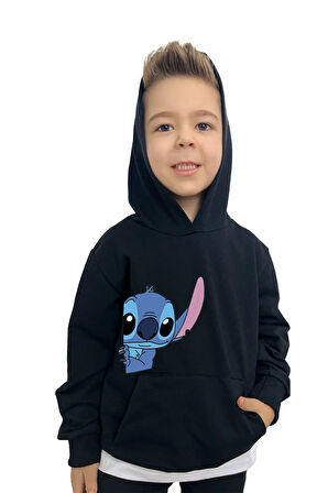 Sevimli Hayvan Baskılı Erkek Sweatshirt – Rahat ve Şık Tasarım