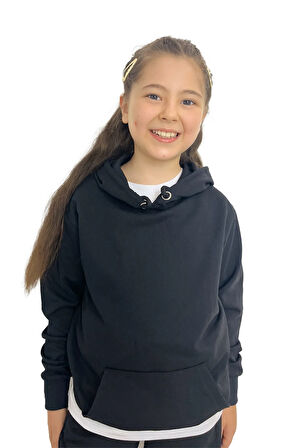 Kız Sweatshirt – Rahat ve Şık Tasarım