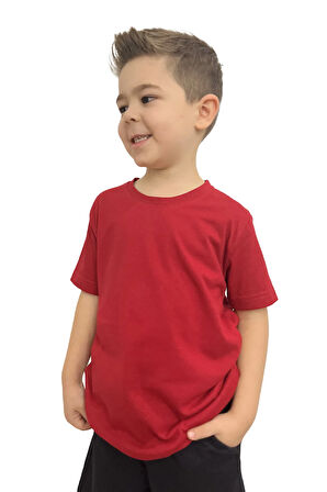 Basic Çocuk Tişörtü | %100 Pamuk, Şık ve Rahat Tasarım