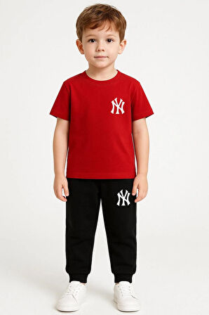 Baskılı Kız/erkek Çocuk Eşofman Takım | Şık Ve Rahat Günlük Kullanım