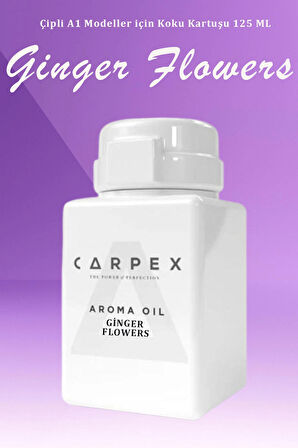 Carpex Çipli E2 Power Eco-x Koku Makinesi Ginger Flowers Koku Kartuşu 125 Ml