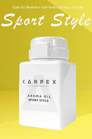 Carpex Çipli E2 Power Eco-x Koku Makinesi Sport Style Koku Kartuşu 125 Ml