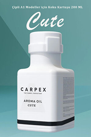 Carpex A1 Çipli Modeller İçin 200 ml Cute Koku Kartuş ( A1 Pro 900-X ve A1 Eco-X Modeller için uyumludur )
