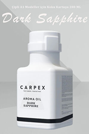 Carpex A1 Çipli Modeller İçin 200 ml Dark Spphire Koku Kartuş ( A1 Pro 900-X ve A1 Eco-X Modeller için uyumludur )