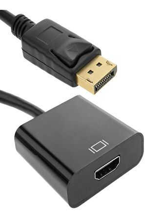 HDMI to DisplayPort Dönüştürücü Çevirici Adaptör