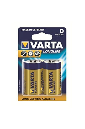 D Büyükboy Longlife Alkalin Pil