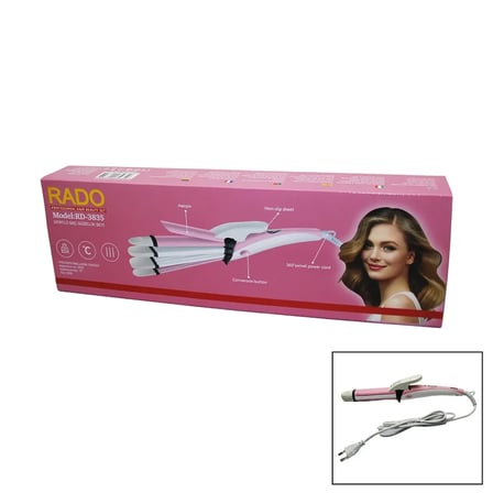Rado RD-3835 Şekillendirici Saç Güzellik Seti - 4&amp;apos;lü, 60W (2)