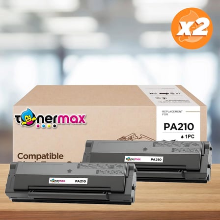 PA210 2'li Avantaj Paket - Çipli / Pantum Uyumlu P2200 / P2500 / M6500 / M6550 / M6600 İle Uyumlu Muadil Toner