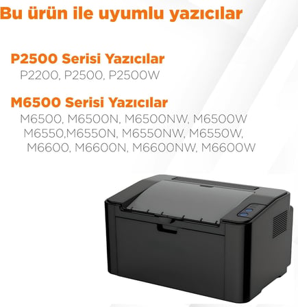 PA210 2'li Avantaj Paket - Çipli / Pantum Uyumlu P2200 / P2500 / M6500 / M6550 / M6600 İle Uyumlu Muadil Toner