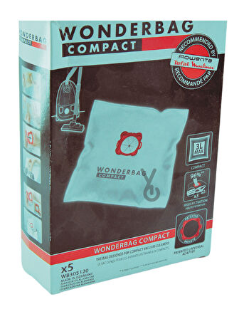 Rowenta Wonderbag WB305120 5 Adet Toz Torbası