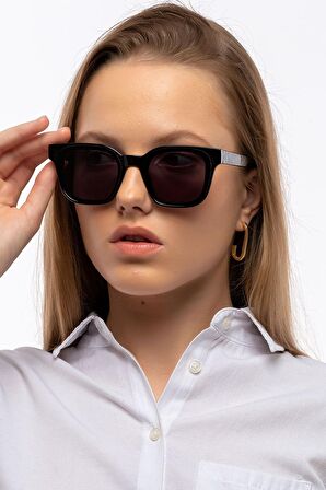 Naomi Flat Siyah Kadın Güneş Gözlüğü