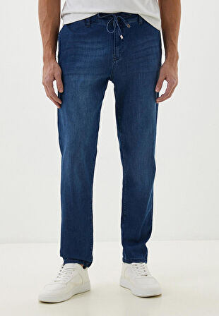 Erkek Denim Jogger Pantolon Mavi Düz Paça NCS JEANS 2210 1190 