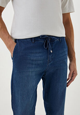 Erkek Denim Jogger Pantolon Mavi Düz Paça NCS JEANS 2210 1190 