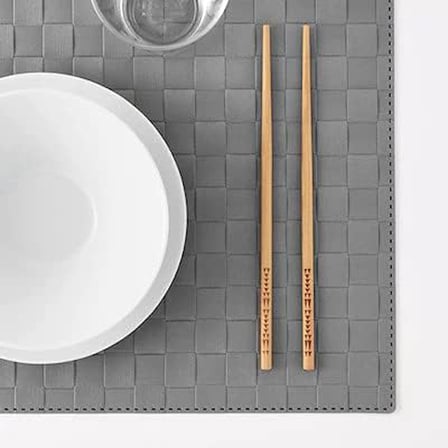 Trebent Yıkanabilir Bambu Chopstıck Japon Çin Yemek Çubuğu