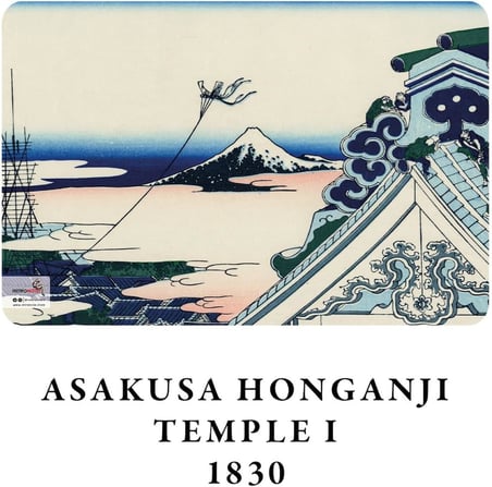 Retronote Hokusai 4'lü Defter Seti 2, Mount Fuji Series Iı, Çizgisiz, 64 Sayfa, 14x21cm