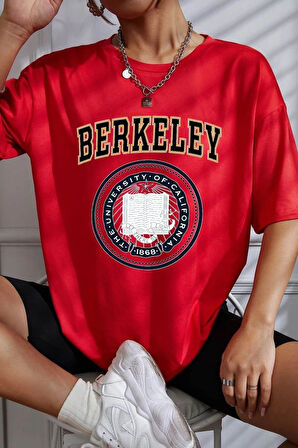 Unisex Berkeley Baskılı Tasarım Tshirt