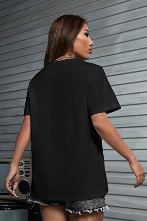 Unisex Atlanta Baskılı Tasarım T-shirt