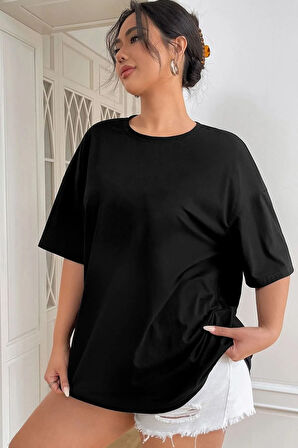 Unisex Butterfly Baskılı Kısa Kol T-shirt