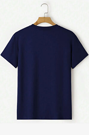 Unisex Nasa Baskılı Tasarım T-shirt