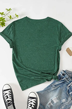 Unisex Su Avatar Baskılı Tasarım T-shirt