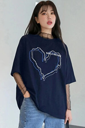 Unisex Holiday Baskılı Tasarım Tshirt