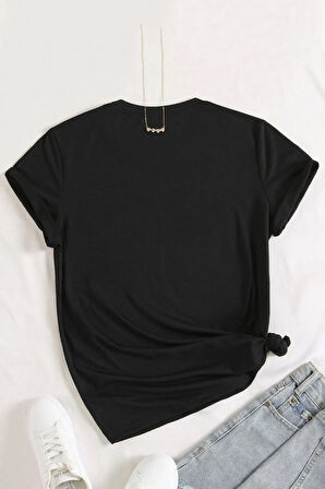 Unisex Los Angles Tasarım Kısa Kol Tshirt
