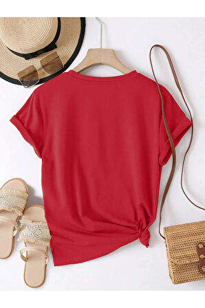 Unisex Eriyen Kalpler Ön Baskılı Tasarım Tshirt