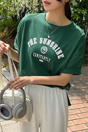Unisex The Sunshine Baskılı Tasarım Tshirt